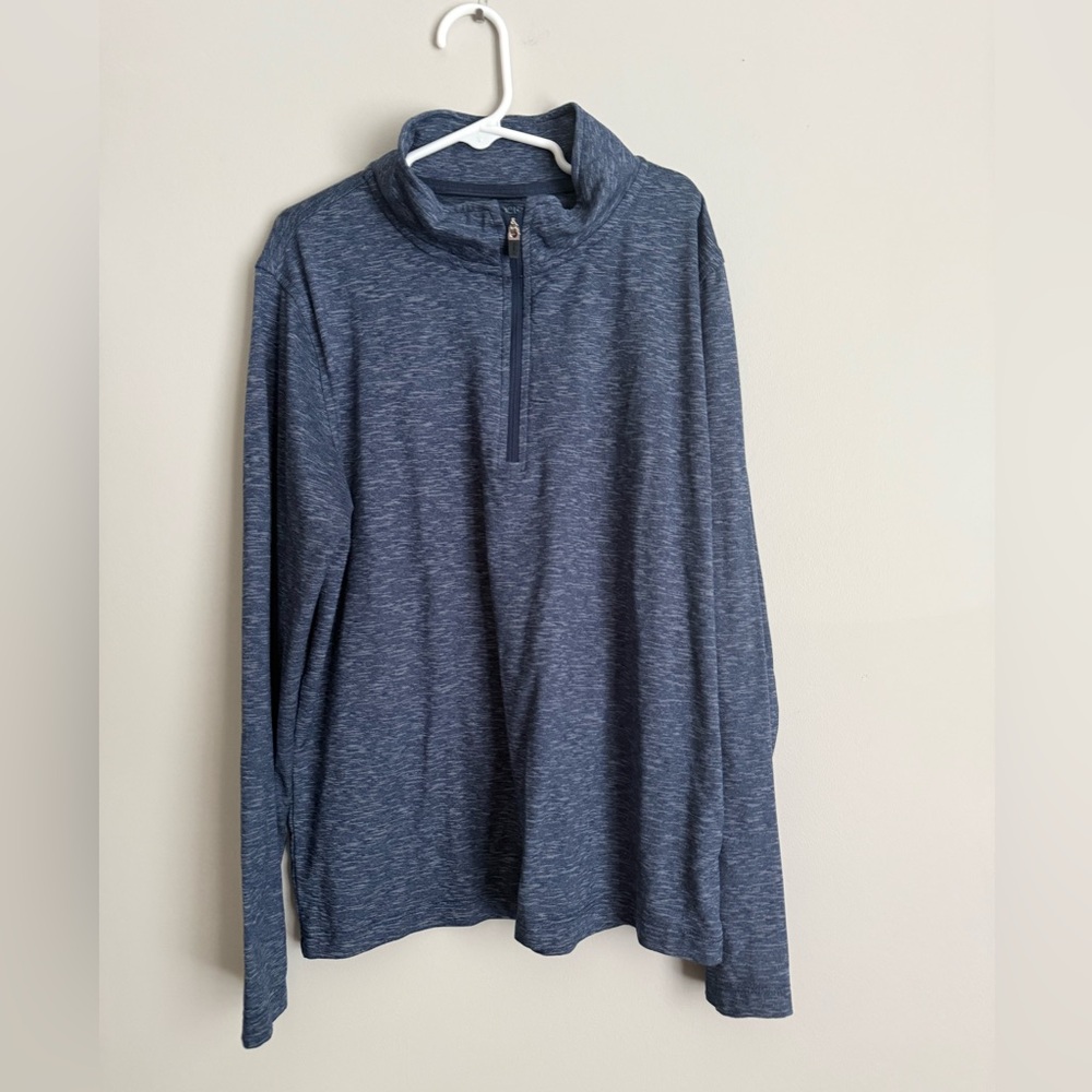JCrew Crewcuts boys size large athletic performance quarter zip pullover